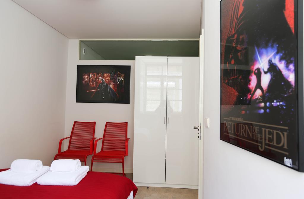 Ribeira Cinema Apartments Porto Pokoj fotografie